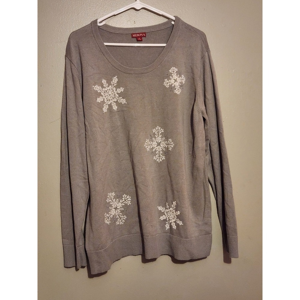 Merona 2 Gray sweater
